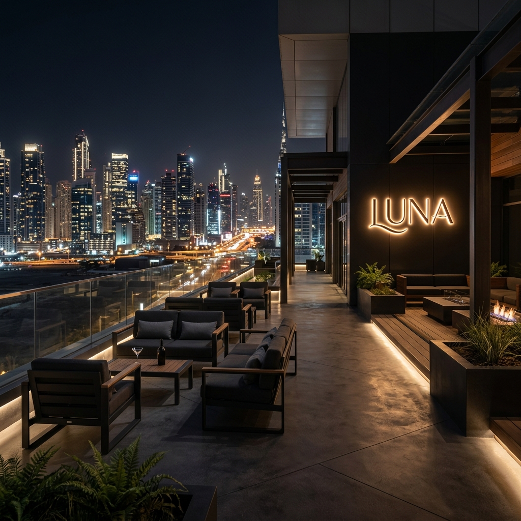 Aesthetic Rooftop Party